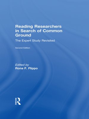 cover image of Reading Researchers in Search of Common Ground